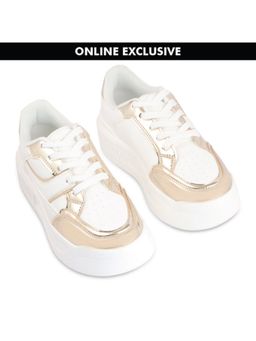 Hamster London - Haven Party Gold Sneakers