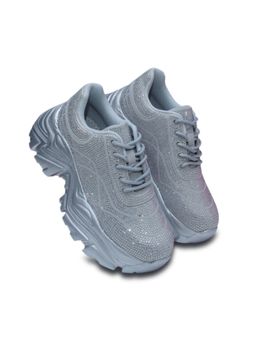 Hamster London - Crystal Silver Sneakers