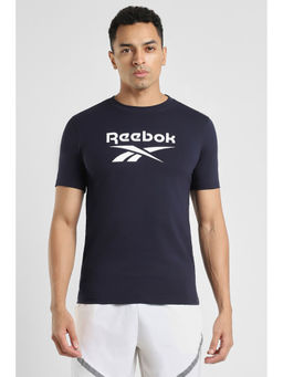 Reebok - Navy Blue Men Live In Tee