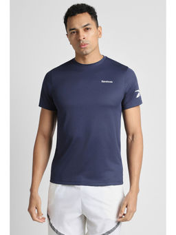 Reebok - Navy Blue Men T-Shirt