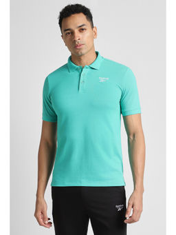 Reebok - Blue Men Polo T-Shirt