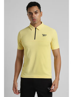 Reebok - Yellow Men Polo T-Shirt