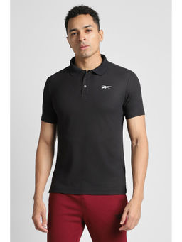 Reebok - Black Men Polo T-Shirt