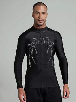 XTREMEX - Black Compression Zipper Full Sleeves Men Jacket