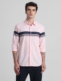 Jack & Jones - Pink Slim Fit Shirt