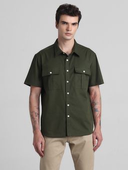 Jack & Jones - Green Over-Sized Shirt