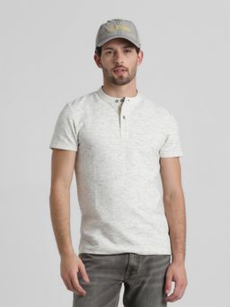 Jack & Jones - White Slim Fit Stretch T-Shirt
