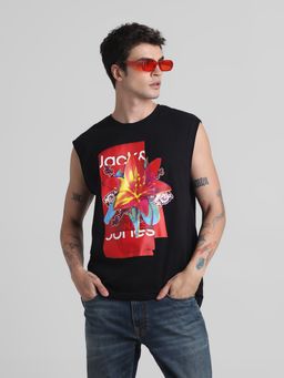 Jack & Jones - Black Regular Fit Vest