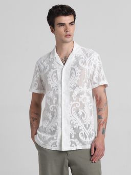 Jack & Jones - White Regular Fit Shirt