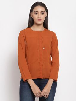 Ayrolane - Rust Patched Pocket Top