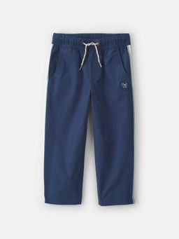 Carter's - Boys Navy Blue Solid/Plain Polyester Pant