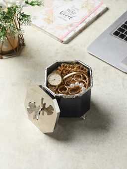 De Maison Decor - Dravelion Blue Pearl Small Storage Box