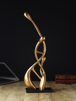 De Maison Decor - Genome Gold Sculpture