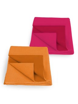 StarAndDaisy - Waterproof Multi-Color Quick Dry Sheet 100 X 70 (Pack of 2) (0-12 Months)