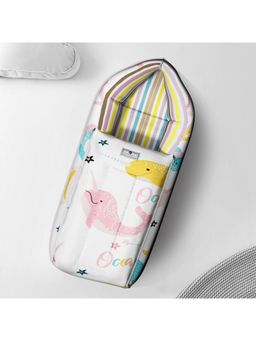 StarAndDaisy - 3 In 1 Baby Ocean Print Sleeping Bag (0-12 Months)