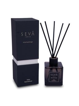SEVA HOME - White Tea Reed Diffuser - 500 ml - Long-Lasting Aroma For Home & Office