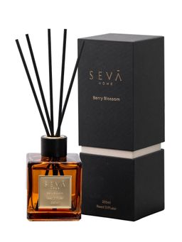 SEVA HOME - Berry Blossom Signature Reed Diffuser - 250 ml - Long-Lasting Scent