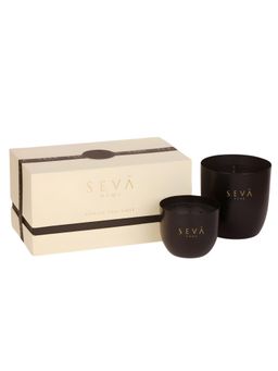 SEVA HOME - Heirloom Noir Candle Set Luxury Gifting 40-55 Hour Burn