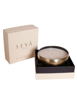 SEVA HOME - Medley Candle - Bloom (Gold) - Large Luxury Gifting Premium Soy Wax