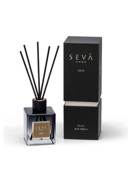 SEVA HOME - Signature Reed Diffuser - Oud - 250 ml - Long-Lasting Scent