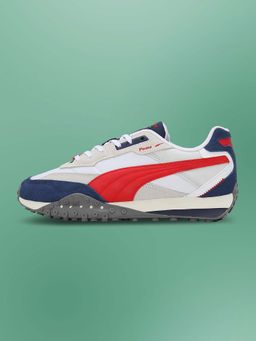 Puma - Blktop Rider Unisex White Sneakers