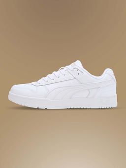 Puma - Court Shatter Men's White Sneakers
