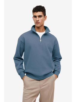 MISCHIEF MONKEY - Men Blue Cotton Solid Sweatshirt