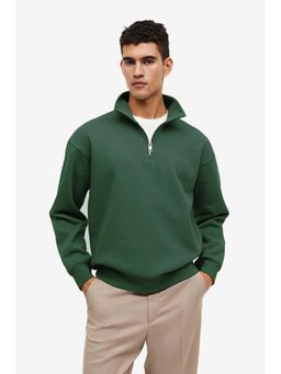 MISCHIEF MONKEY - Men Green Cotton Solid Sweatshirt