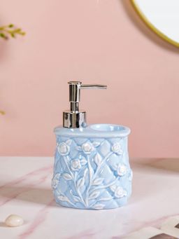 Nestasia - 2 In 1 Ceramic Dispenser with Toothbrush Holder