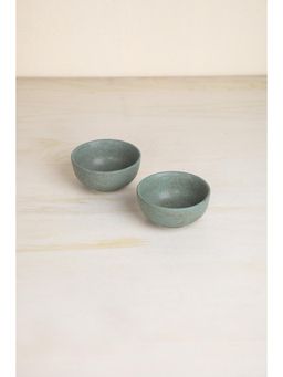 Freedom Tree - Studio Naturals Handcrafted Blue Ceramic Katori - Pack of 2
