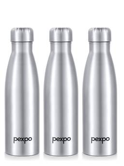 Pexpo - Genro Silver Stainless Steel Fridge Bottle - 700ml