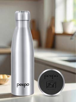 Pexpo - Genro Silver Stainless Steel Fridge Bottle - 700ml