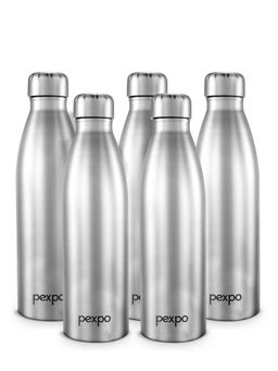 Pexpo - Genro Silver Stainless Steel Fridge Bottle - 1000ml