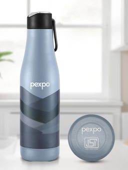 Pexpo - Infinity Grey - Wave Stainless Steel Vacuum Insulated Hot & Cold Flask - 750ml