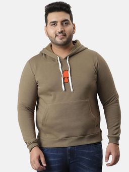 Instafab Plus - Mens Olive Mushroom Sweatshirt