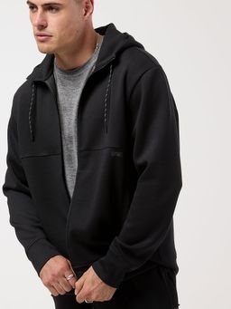 American Eagle - Men Black 24/7 Zip-Up Hoodie