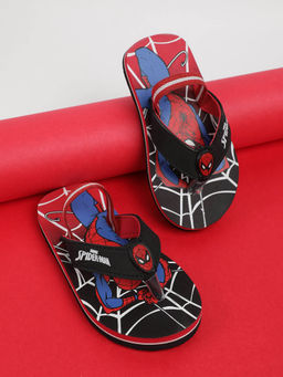 Kidsville - Spider Man Printed Kids Boys Multi-Color Flipflops