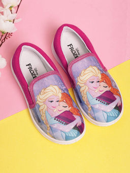 Kidsville - Frozen Printed Kids Girls Multi-Color Sneakers