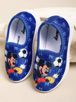 Kidsville - Mickey & Friends Printed Kids Boys Blue Sneakers