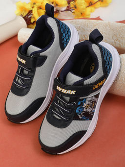 Kidsville - Batman Printed Kids Boys Grey Sneakers