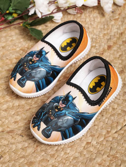 Kidsville - Batman Printed Kids Boys Yellow Sneakers