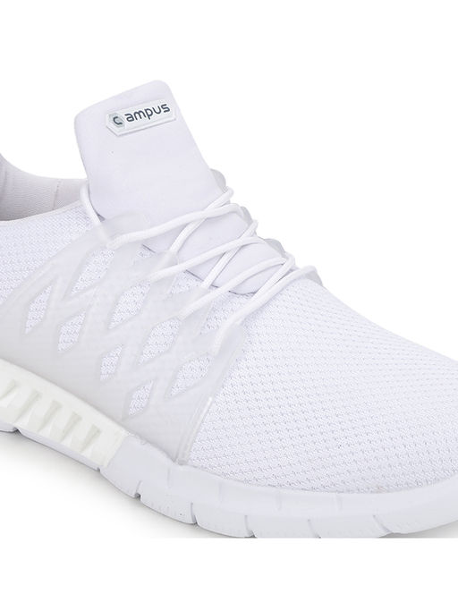 Buy Campus Belgium Plus White Running Shoes For Men Online