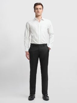 Arrow - Men's Black Regular Fit Trouser