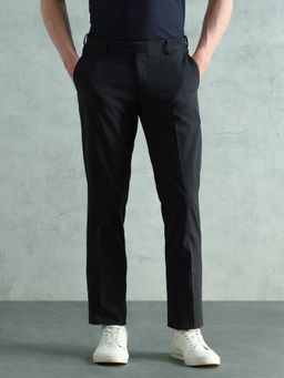 Arrow - Men's Blue Mid Rise Trouser