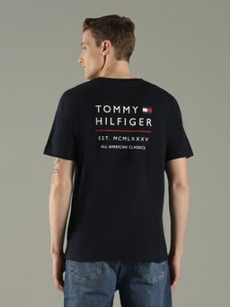 Tommy Hilfiger - Men's Navy Blue T-Shirt
