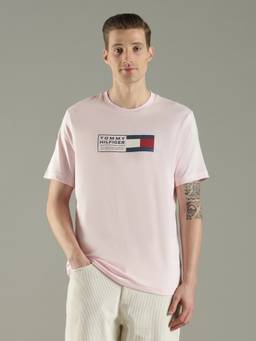 Tommy Hilfiger - Men's Pink T-Shirt