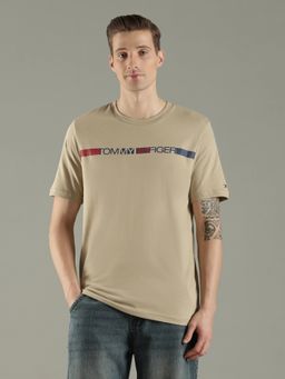 Tommy Hilfiger - Men's Brown T-Shirt