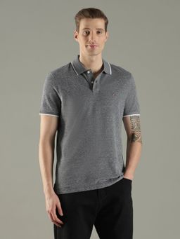 Tommy Hilfiger - Men's Grey Polo T-Shirt