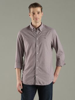 Tommy Hilfiger - Red Checks Regular Fit Cotton Shirt