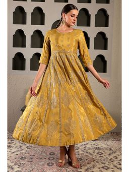 W - Yellow Sequined Dress